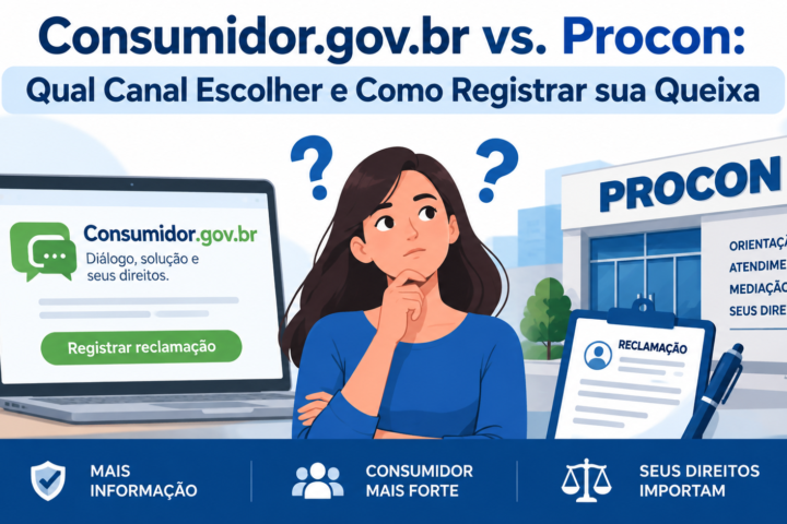 Consumidor.gov.br ou Procon: onde reclamar e como registrar sua queixa