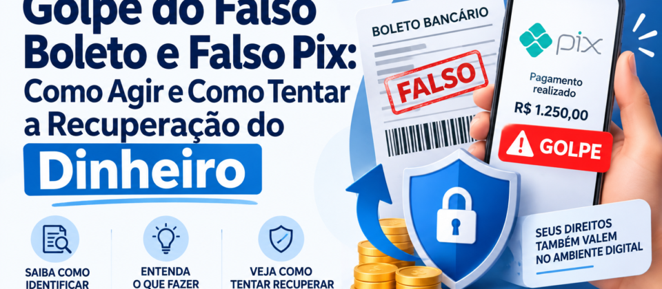 Golpe do Pix e Boleto Falso: O Que Fazer e Como Tentar Recuperar o Dinheiro