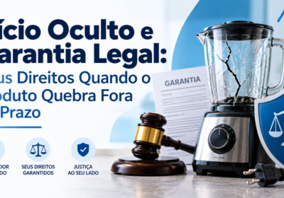 Vício Oculto e Garantia Legal: Seus Direitos Quando o Produto Quebra Fora do Prazo